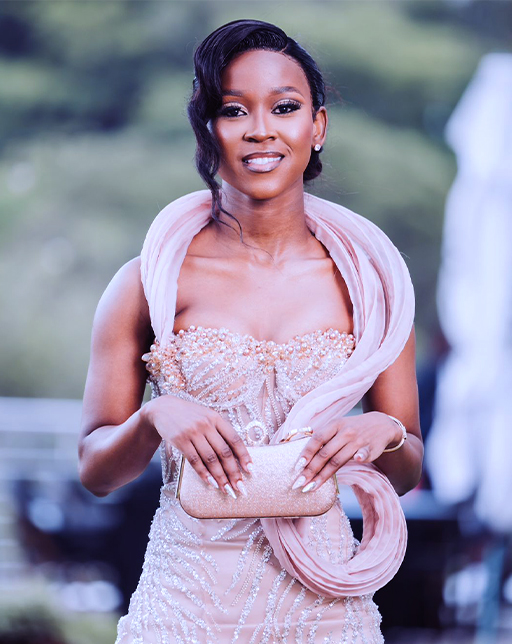 Champagne Sequin Dress | NellyNomsa